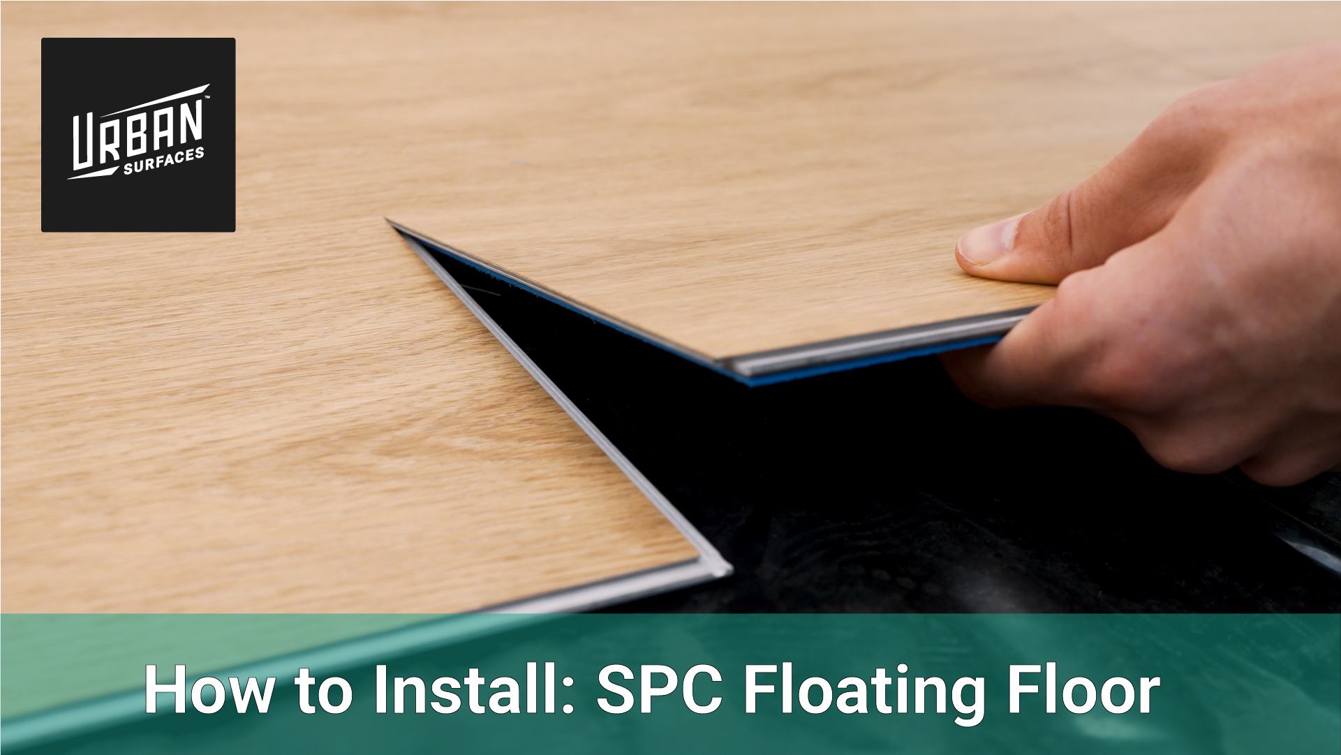 How To Install Our Spc Floating Floor Quickly And Correctly Urban Surfaces